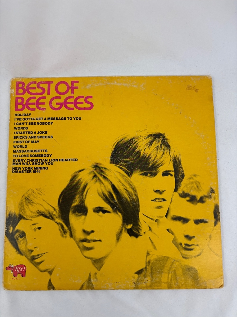 Best of The Bee Gees Original 1973 LP Vinyl Record Album - Stereo Recording - Picture 2 of 10